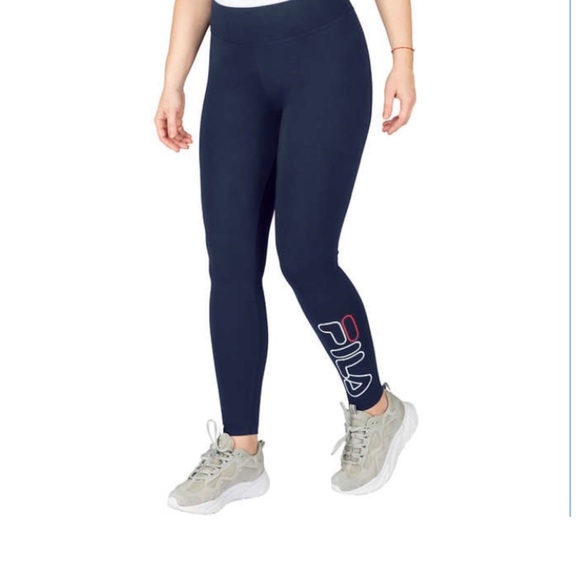HIGH WAISTED FILA LEGGINGS - Picture 3 of 3